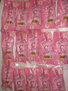 New Womens BIC Comfort 3 Advance Razor Blades Shavers New in Packages 