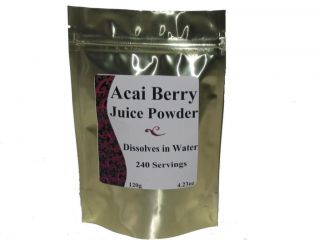 Acai Berry Juice Powder Cleanse Burn Detox 240 Servings