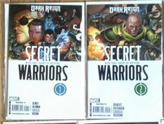   Warriors 1 10 Nick Fury Agent of Nothing by Brian M Bendis NM