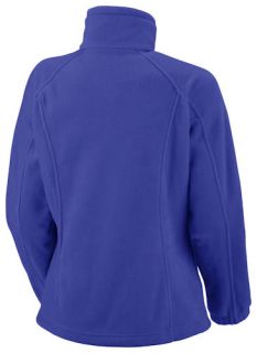 Columbia Benton Springs Fleece Jacket 3X Plus Sz 3XL Purple New Tags 