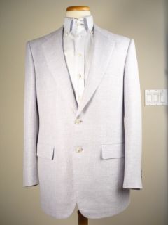Bijan Sport Coat Jacket lavender color 40R/50R Superb Condition