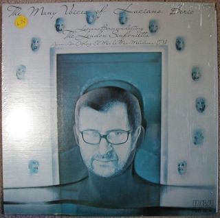London Sinfonietta The Many Voices Of Luciano Berio Great E LP