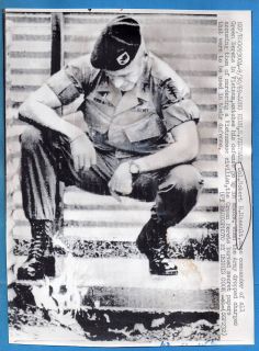 1969 Vietnam Green Beret Commander Colonel Robert Rheault Long Binh 