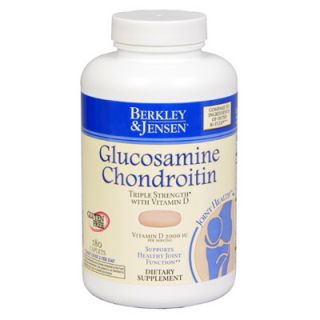 Berkley Jensen Glucosamine Chondroitin Triple Strength with Vitamin D 