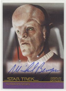 Star Trek Complete Movies Michael Berryman Autograph