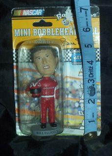 Bill Elliott #9 NASCAR Bobble Dobbles Mini BobbleHead Doll New Orig 