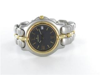 bertolucci pulchra 18kt yellow gold stainless watch