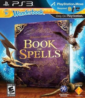 Wonderbook Book of Spells Sony PlayStation 3 2012 Brand New
