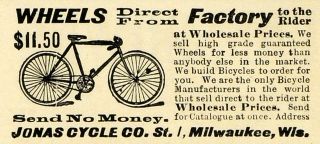   Bicycle Wheels Jonas Cycle Milwaukee Wholesale Prices Bike Parts