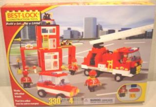 Best Lock Emergency Rescue Set Police Fire Sets Construction Toys New 