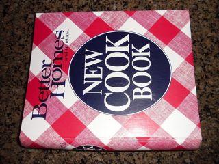 Vintage Better Homes and Gardens New Cook Book ~ Cookbook 5 Ring 