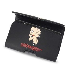 Betty Boop Leather Pouch Holster Fits iPhone 4 4S Otterbox Commuter 