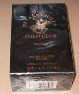 Beverly Hills Polo Club Classic for Men Mens Cologne EDT 2 5 oz New 