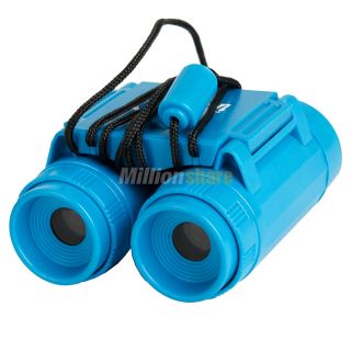   Quality Folding Mini Children Binoculars Telescopes Toy Blue