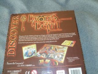Biblequest Exodus from Egypt Christian Family Bible Board Game Age 8 