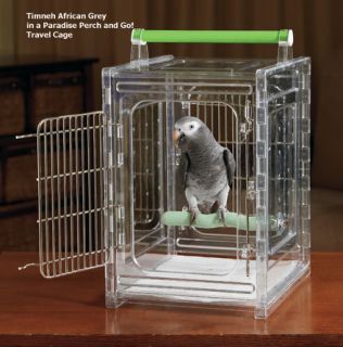 portable bird cage travel cage paradise perch and go