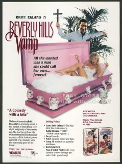 Beverly Hills Vamp    Britt Ekland     Original 1989 video 