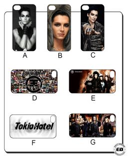 Tokio Hotel iPhone 4 4S 5 Hard Cover Case Bill Kaulitz