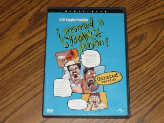   Strange Person DVD Unrated Version Bill Plympton Very RARE