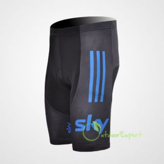 2012 Cycling Team Bicycle Bike Wear Sports Clothing Shorts Cushion Pad 