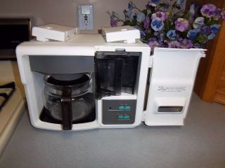 Black Decker Space Maker 12 Cup Coffee Maker with Hanging Bracket 