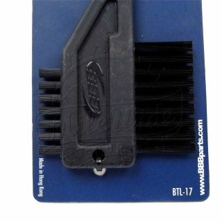 brand bbb bike parts model toothbrush cassette cleaner btl 17 