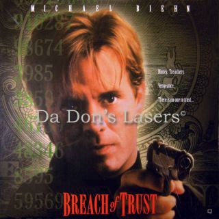 Breach of Trust Rare LaserDisc Biehn Undercover Agent and Underworld 