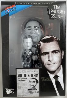 Twilight Zone Bobble Head Willie & Jerry figure Bif Bang Pow 11986
