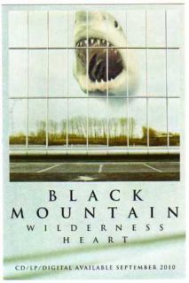 Black Mountain Postcard Wilderness Heart 2010 Promo