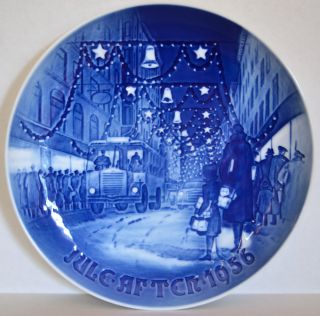 Bing and Grondahl 1956 Christmas Plate