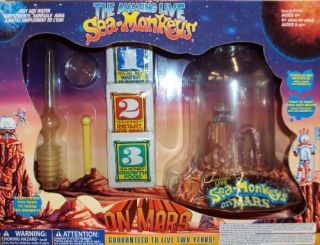 New Big Time Toys Sea Monkeys on Mars Deluxe