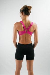 spider top from up vibe pink bikram yoga wear