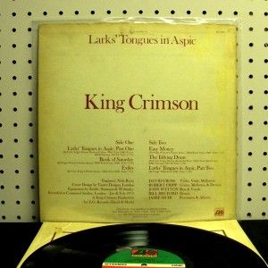 KING CRIMSON Larks Tongues in Aspic (1973) Vinyl LP ~ SD 7263
