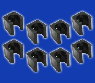 Small Cue Clips for Pool Cue Racks 8 Replacement Clips