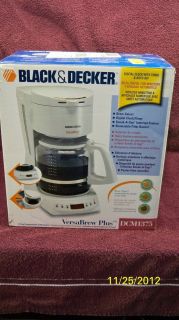 Black and Decker 12 cup Coffee maker DCM1375