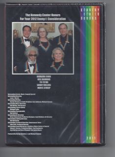 The Kennedy Center Honors CBS 2012 Emmy DVD SEALED