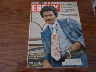 Ebony Magazine April 1974 Billy Dee Williams