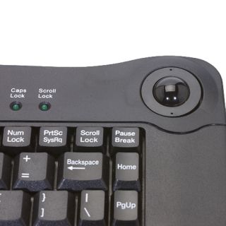 Solidtek ACK5010B Compact PS 2 IR Wireless Keyboard for Windows 7 by 