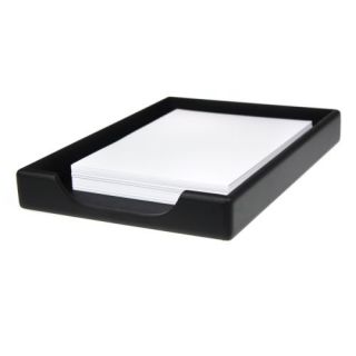 Rolodex Black Wood Legal Letter Paper Tray Office Desktop inBOX 