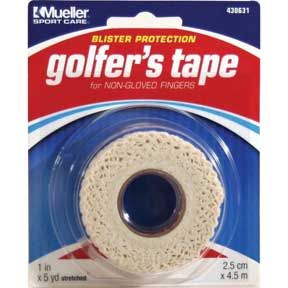Golfers Blister Finger Tape White 1x5 Yrd