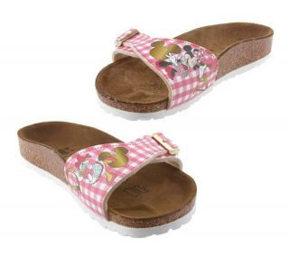 Birki Birkenstock Disney Minnie Daisy Pink Slide Sandal Shoe Sz EUR 30 