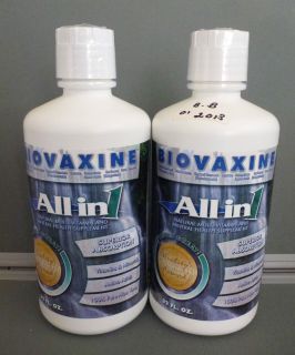 Lot 2 New Sealed BIOVAXINE All in 1 Natural Multi Vitamin Supplement 