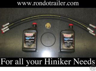 Hiniker Snow Plow Hoses Fluid Oring Filter Kit Free Shi