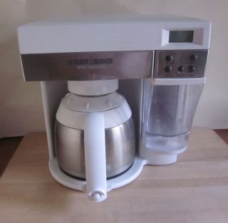 Black Decker Spacemaker ODC 425 10 Cup Thermal Coffee Maker Exc Cond
