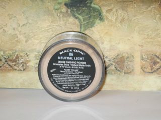 Black Opal Deluxe Finishing Powder 06 Neutral Light New Unboxed 