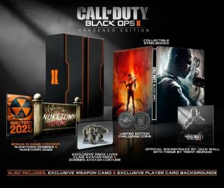 Call of Duty Black Ops 2 Hardened Edition Xbox 360 2012 Fast Delievery 