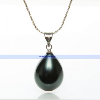   Black Shell Pearl Necklace Pendant Good Low Price High Quality