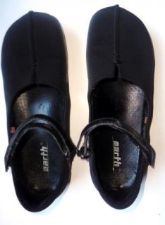  Hot List Earth Solar Black Maryjane Flats Womens Shoes 