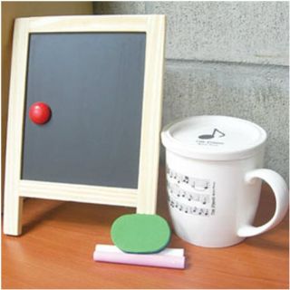 New Wooden Frame Blackboard with 3pcs Chalk Duster