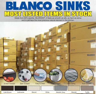 Blanco Silgranit Kitchen sink 440067 Composite Granite 515 552